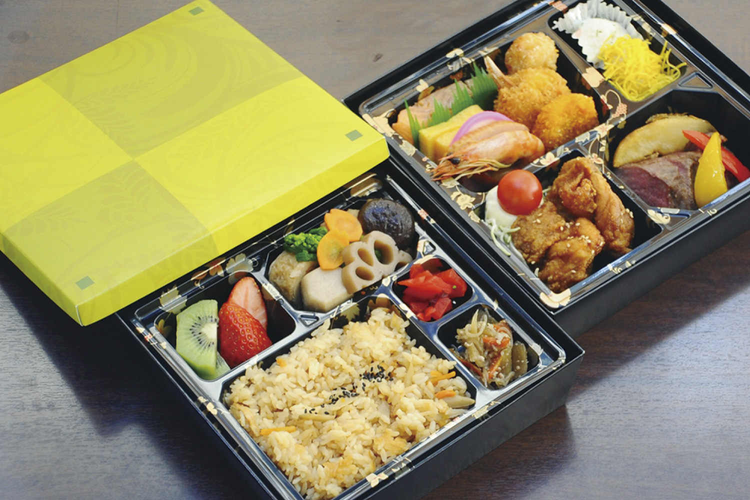 特製二段　おはな弁当